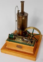 Lot 227 - Scratch built live steam stationary steam...