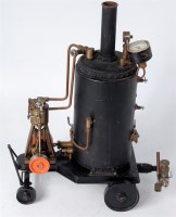 Lot 238 - Scratch built model of a dairy engine, gas...