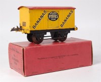 Lot 308 - Hornby 1939-40 'Fyffes' No. 1 banana van with...