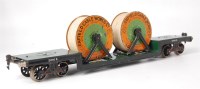 Lot 310 - Marklin 1930s GI green 10,000k trolley wagon...