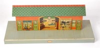 Lot 331 - Hornby 1928-9 No. 1 station with red brick...