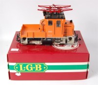 Lot 341 - LGB code 2033 0-4-0 steeple cab works loco...