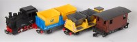 Lot 343 - LGB works train comprising German outline...