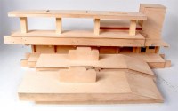 Lot 349 - Replica wooden Bassett Lowke Ashfield station...