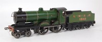 Lot 364 - Bassett-Lowke 1927-9 light green clockwork 4-4-...