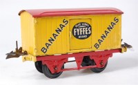 Lot 375 - Hornby 1933-9 Fyffes Bananas van with red...
