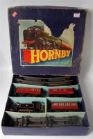Lot 383 - Hornby 1954-65 No. 41 tank passenger set...