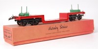 Lot 386 - Hornby 1935-9 trolley wagon with red base...
