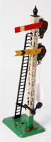 Lot 411 - Hornby 1939-41 No. 2E double arm signal with...