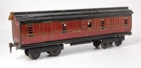 Lot 465 - Marklin GI maroon Midland brake/luggage van No....