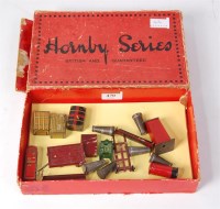Lot 470 - Hornby railway accessories No. 4 set box...