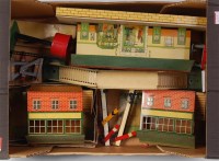 Lot 477 - A large tray of Hornby postwar accessories...
