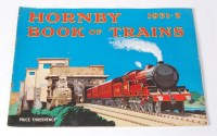 Lot 484 - Hornby 1931-2 Book of Trains - staples rusting...