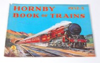 Lot 485 - Hornby 1932-3 Book of Trains - staples rusting...