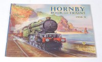 Lot 489 - Hornby 1938-9 Book of Trains - staples rusting...