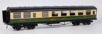 Lot 498 - Exley K5 green and cream LNER bogie buffet car...