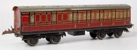 Lot 502 - Hornby 1935-41 LMS maroon No. 2 passenger...