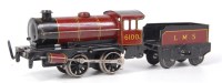 Lot 541 - British Bing 1930s maroon clockwork LMS 0-4-0...