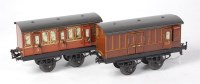 Lot 590 - Hornby 1928-30 LNER No. 1 passenger coach...