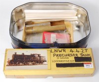 Lot 591 - CCW LNWR 4-4-2 Precursor Tank Kit 0 gauge,...