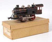Lot 600 - Bing black with red lining continental outline...