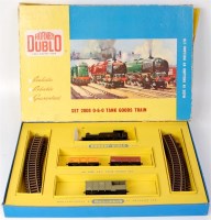Lot 619 - A Hornby Dublo No. 2008 0-6-0 tank goods et,...