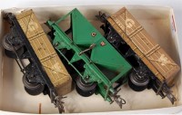 Lot 522 - 3x Hornby prewar GW wagons including 1930-41...