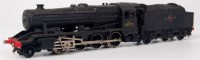 Lot 637 - A Hornby Dublo 2224 2-8-0 engine and tender 8F,...