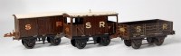 Lot 521 - 3x Hornby prewar SR wagons including 1934-9 No....