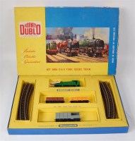 Lot 649 - A Hornby Dublo No. 2006 0-6-0 tank goods set...