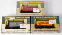 Lot 677 - Wrenn W4665P 'Saxa' salt wagon W5018 'Star...