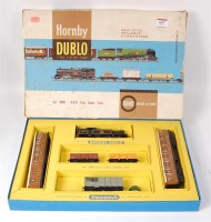Lot 693 - A Hornby Dublo 2008 0-6-0 tank goods set box,...