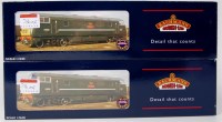 Lot 730 - 2 Bachmann Warship class diesel locomotives 22-...