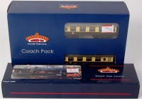 Lot 736 - A Bachmann 31-776 BR lined green modified Hall...
