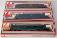 Lot 741 - 2 Lima Warship diesel locomotives BR green...