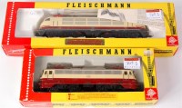 Lot 749 - A Fleischmann 4336 and a 4375 electric...