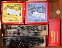 Lot 767 - Quantity of Hornby sectional track and points...