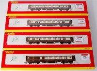 Lot 798 - 4 Hornby Pullman K class coaches R4150, R4143,...