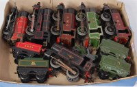 Lot 566 - A small tray of 6 Hornby postwar 0-4-0...