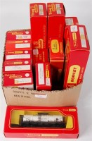Lot 706 - 14 Triang and Hornby boxed wagons including TC...