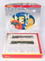 Lot 725 - A Hornby R2297A BR green 3 car class 110 DMU...