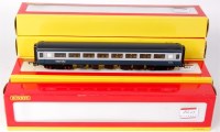 Lot 802 - Hornby BR coaches 2 R4215, 3 R4216 Mk 2D and...