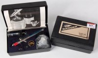 Lot 869 - Badger 150-F and 200 air brushes both boxed...