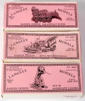 Lot 870 - Langley Models 00 scale whitemetal...