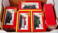 Lot 874 - 5 Hornby 0-4-0 engines R2245 British Railway...