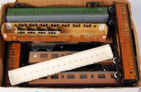 Lot 877 - Kit built coaches by Kirk and others, 3 teak...