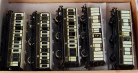 Lot 892 - Rake of 5 LNWR six wheel coaches possibly from...