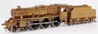 Lot 903 - A Superb Korean brass built model of an LMS...