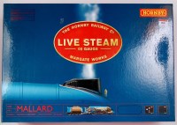 Lot 908 - A Hornby live steam Mallard engine and tender,...