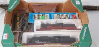 Lot 924 - A repainted Jouef 00-9 steam rail car (FR), a...